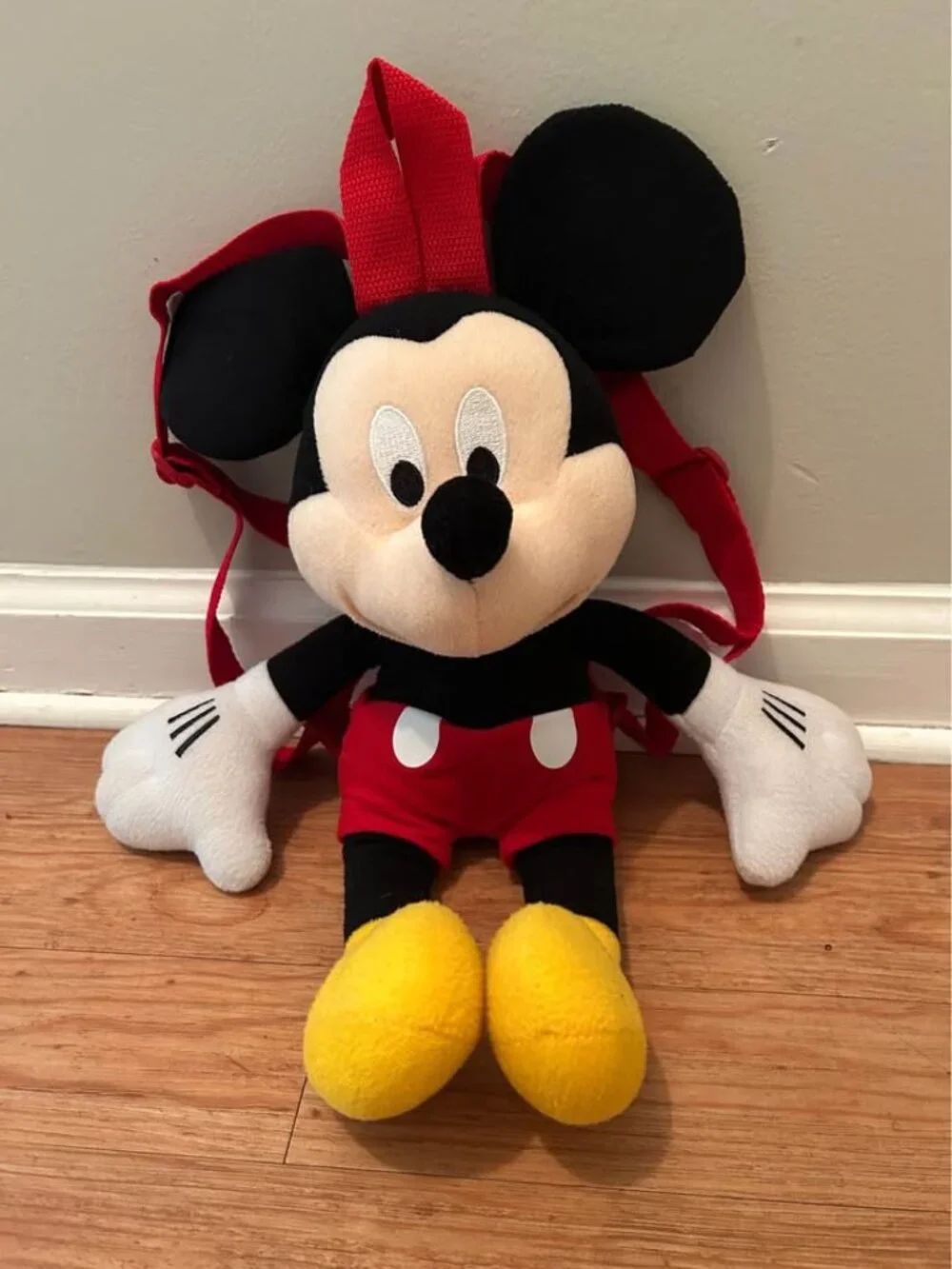 18” Kids Mickey Plush Backpack